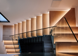 Wooden stairs in Limassol, Cyprus